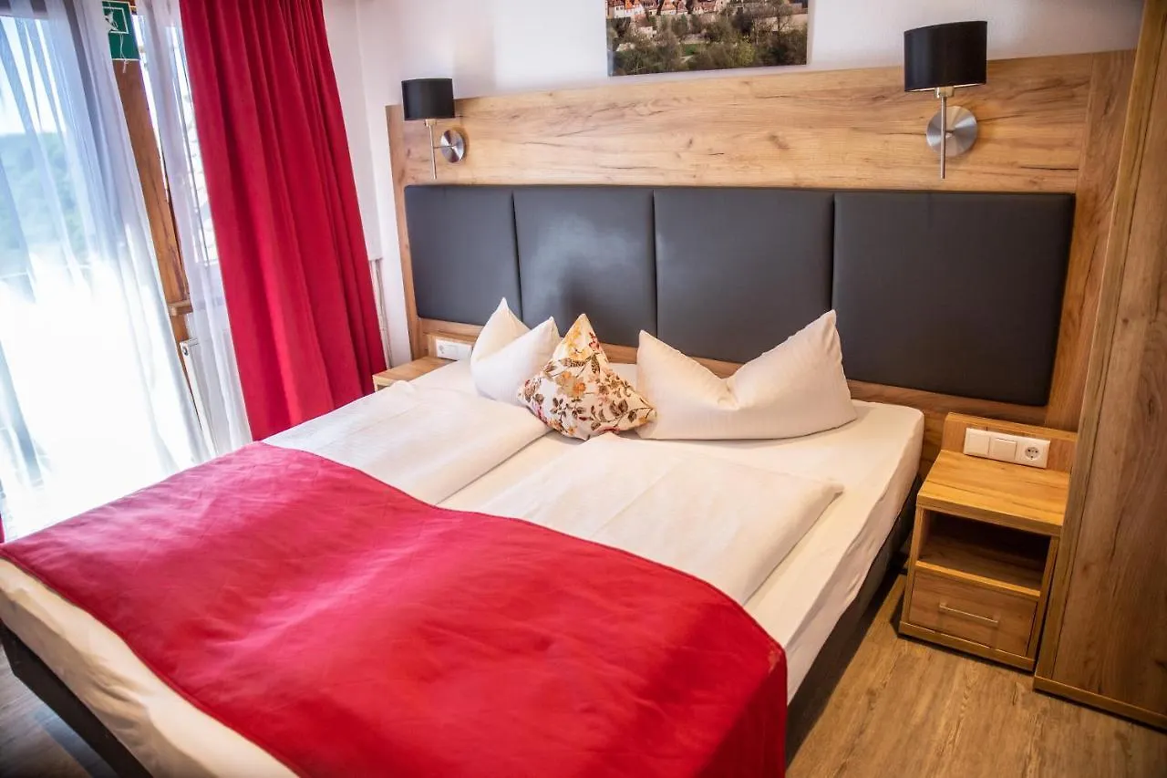 Hotel Am Siebersturm Rothenburg ob der Tauber 3*,  Německo