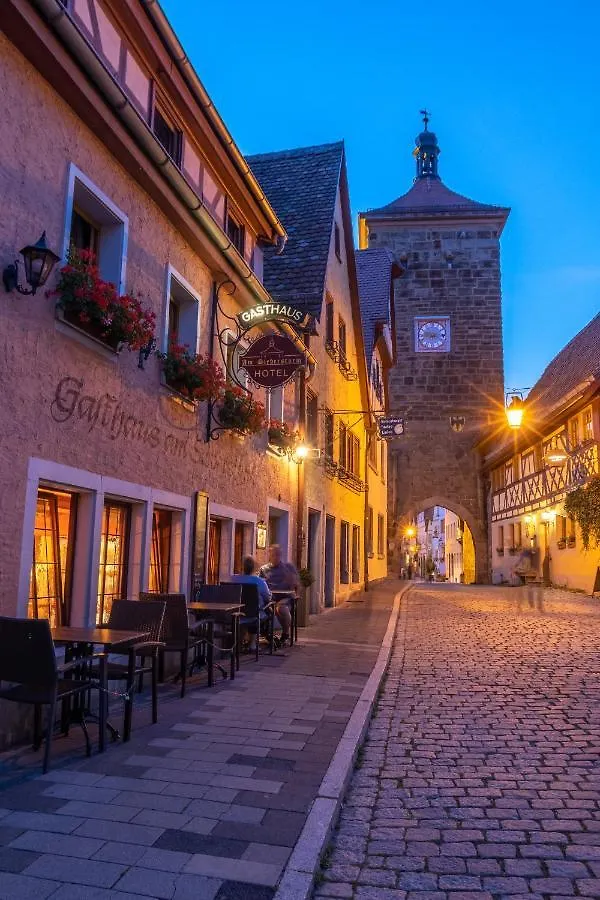 Hotel Am Siebersturm Rothenburg ob der Tauber Německo