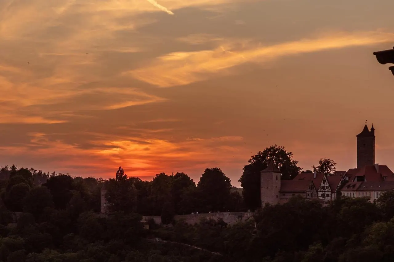 Hotel Am Siebersturm Rothenburg ob der Tauber Tyskland